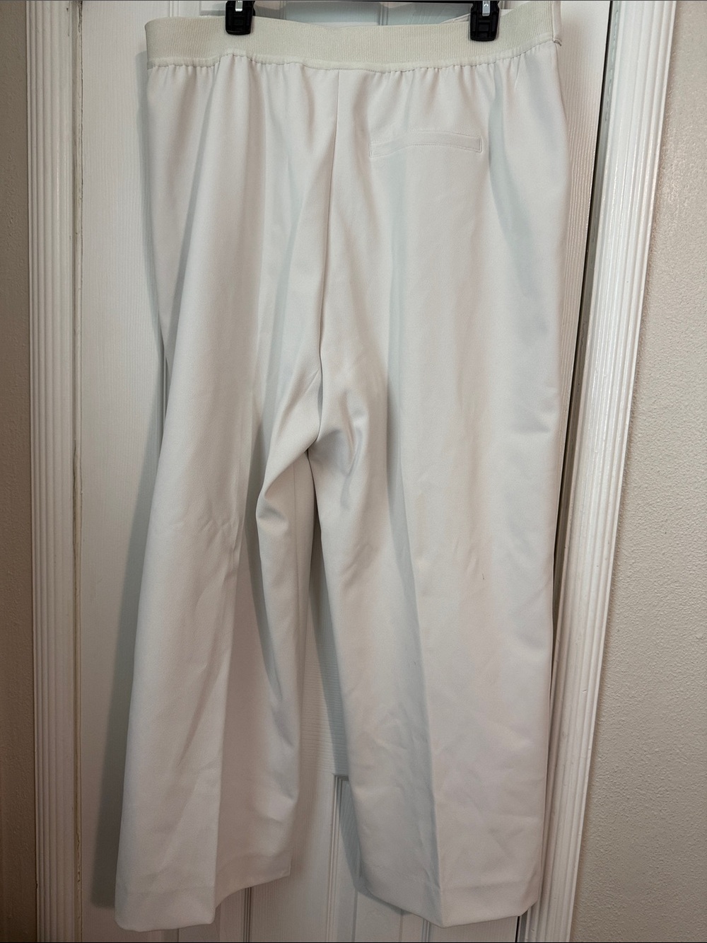 SPANX Cream Wide-Leg Trousers - Picture 7 of 7